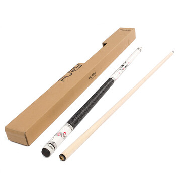 飞利fury威力美式大头九手工台球杆黑8八球桌球 11.75mm套餐