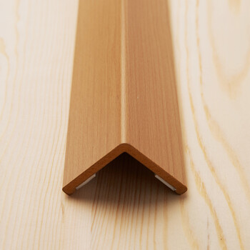 墙角保护条实木质感免打孔护角条护墙角条阳角包角装饰条 黑胡桃 1.5m