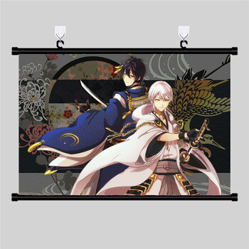 刀剑乱舞三日月宗近鹤丸国永动漫挂画卷轴画周边礼品定做 乱舞8 70