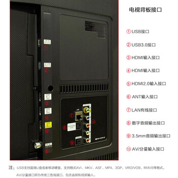 三星 (SAMSUNG) UA65JU5900JXXZ 65英寸4K智能液晶平板电视机