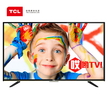 
                                        TCL D55A710 55英寸内置WiFi海量影视 安卓智能LED液晶电视机（珠光黑）                