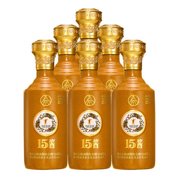 五粮液股份公司 15酱 53度(30版)500ml*6瓶