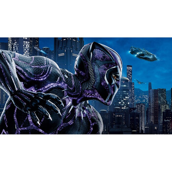 黑豹电影海报 漫威级英雄装饰画海报墙壁画巨幅壁纸 03 60寸 90x135