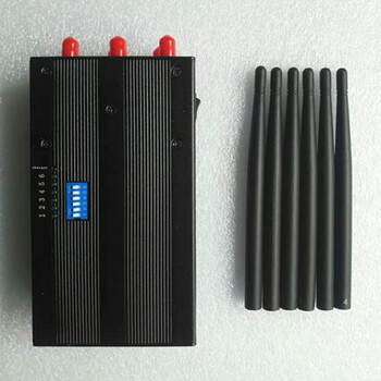 抵押车信号屏蔽器手持车载防定位反跟踪北斗六路gps干扰隔离器 手持6