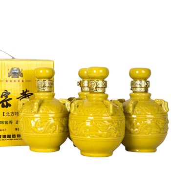 北宗黄酒 金五星 半甜型 小米黄酒 极致养生 500ml 整箱装/4瓶