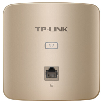 TP-LINK百兆端口双频1200M无线86型面板式APwifi接入TL-AP1202I-POE金色