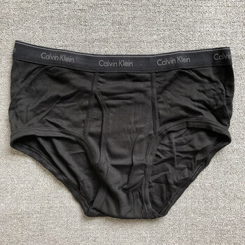 现货拆卖美国海淘现货男士纯棉三角内裤 黑色款1 美码s