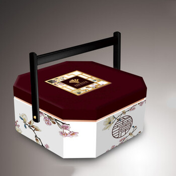 月饼礼盒包装盒盒子定制手提礼品盒中秋送礼冰皮月饼盒