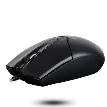 
                                        
                                                                                双飞燕（A4TECH) OP-550NU 有线鼠标 笔记本台式电脑办公家用便携鼠标 USB接口 黑色                