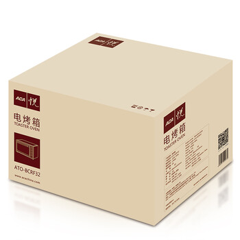 
                                        北美电器（ACA）电烤箱家用 32升独立控温 旋转烤叉 内置炉灯ATO-BCRF32                