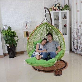 双人情侣吊椅藤椅懒人休闲秋千吊篮摇椅庭院鸟巢吊床室内户外阳台