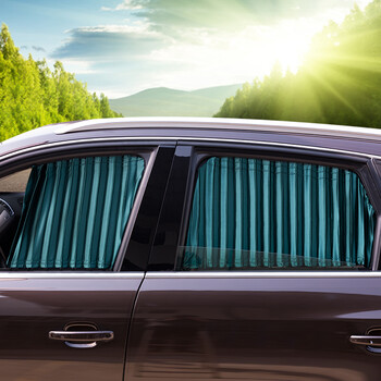 维诺亚 汽车窗帘 遮阳帘 侧窗隔热帘 车载车内轨道车用百叶遮光防晒帘