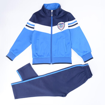 幼儿园园服春秋三件套装儿童班服蓝色夏季中小学生校服运动会服装