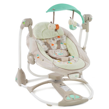 婴儿静音摇椅宝宝电动摇摇安抚椅懒人自动摇篮床哄娃睡觉哄睡优选