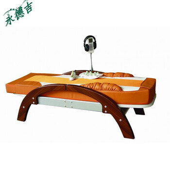 全身行走一体机玉石按摩床温热理疗床温玉推拿超康亦健 桔色