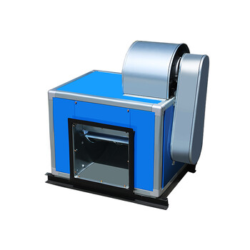 低噪音箱式离心风机 厨房排油烟管道通风机 静音风柜 工业风柜 4kw