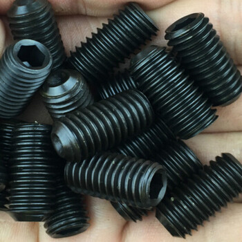 9级凹端无头内六角螺钉紧定机米螺丝套装盒m3m4m5m6 b套装(304不锈钢