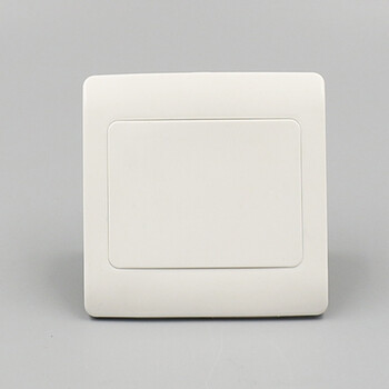 电工86型五孔按压开关面板墙壁电源二三插家用香槟金暗装5孔插座 白板