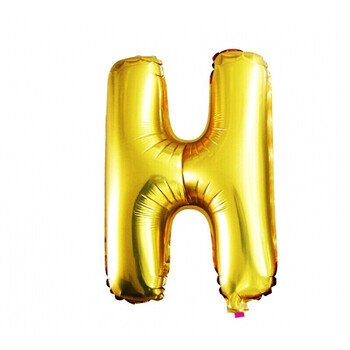 xitang)大号金色字母铝膜气球节日婚庆生日派对庆典场地装饰布置 h