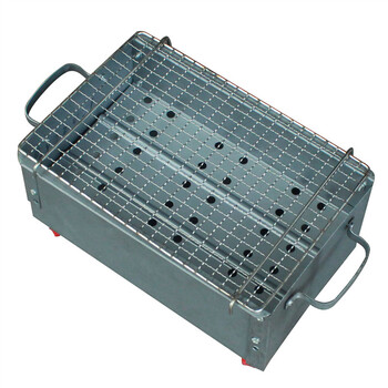 蝶烤香锌铁合金木碳烧烤炉家用户外便携防锈烧烤箱多种尺寸可选30厘米