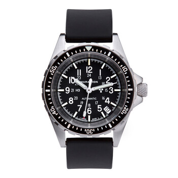 marathon马拉松现役军表 海军专用中型自动机械瑞士潜水手表 战术户外