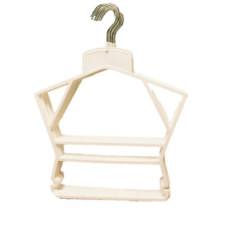 儿童衣架连体套装新生儿宝宝婴儿衣服架塑料转头服装店童装店 款式6