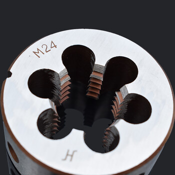 圆板牙电动套丝机板牙丝锥板牙手动螺纹板牙 m10