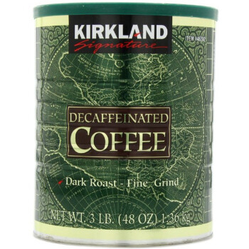 美国进口 KIRKLAND 柯可蓝 无咖啡因咖啡 1.36kg