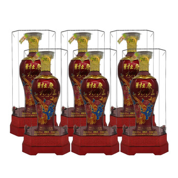 国产白酒 白水杜康酒 白水杜康100年荣耀酒 45度450ml 整箱6瓶