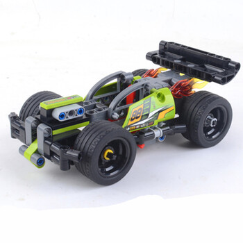 乐拼兼容乐高2018新品科技机械系列救援车帆船20079 拼装积木男孩女孩