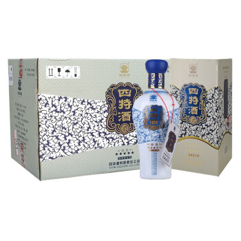 四特酒 锦瓷五星 52度 460ml （6瓶装）整箱 江西 特香型白酒