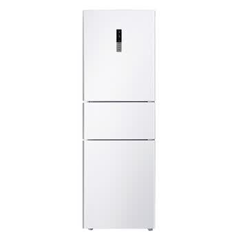 三星(samsung)bcd-265wmriwz1 265升 无霜三开门冰箱(炫白 )