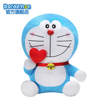 哆啦A梦（Doraemon）毛绒玩偶玩具爱心公仔抱枕机器猫叮当猫蓝胖子女生礼物 62cm