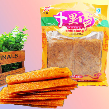 包邮十里香辣片170g*10袋 辣条辣片辣皮加班夜宵休闲零食小吃