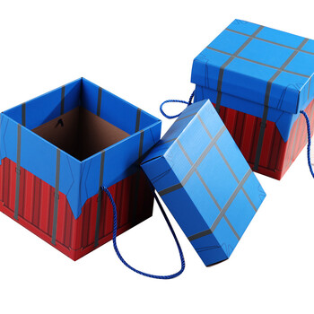 物有物语 空投箱 七夕情人节礼物礼物包装盒立体盒化妆品礼盒包装纸盒