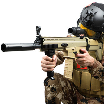 锦明二代scar电动连发水蛋枪子弹狙击玩具枪仿真水蛋绝地求生 升级版