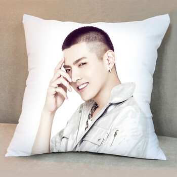 exo吴亦凡抱枕diy照片枕头大学生宿舍抱枕生日日礼物 吴亦凡抱枕7