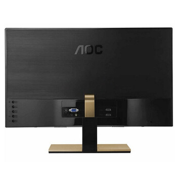 
                                        AOC I2367FH/BG 23英寸 LED背光高清宽屏 液晶显示器（黑色/金色）(双HDMI)                