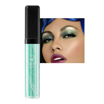 高光水液体眼影蓝色珠光白粉色银舞台演出懒人表演泪眼妆防水彩妆 11