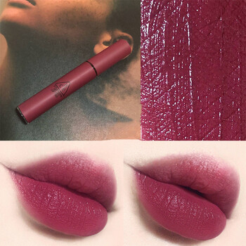 wtb 烟熏梅子色 唇釉雾面哑光液体口红丝绒 紫罗兰灰调紫 #enjoy love