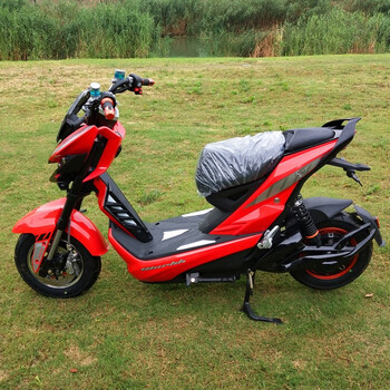 俪韵小屋(li yun house) 电瓶车战警极光电摩男女式踏板车 红色 60v