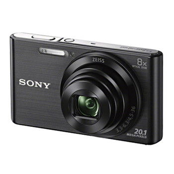 索尼（SONY）便携数码相机 卡片机 家用相机 DSC-W830黑色 标配