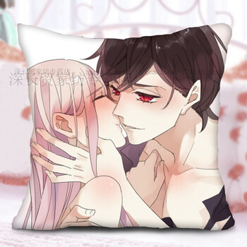 新品甜美的咬痕抱枕漫画周边洛逸定制来图1860x60cm