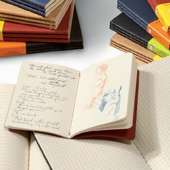 文房具社moleskine经典系列口袋型硬面纯白笔记本记事本宝石蓝 图片价格品牌报价 京东