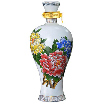 西凤酒 国花瓷 10年 白瓶 45度 248ml 单瓶小酒 口感凤香型