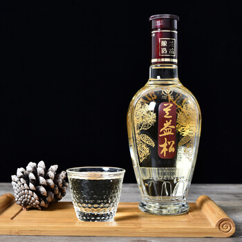 兰益松松子酒兰益三年陈松子酒400ml*6瓶46度大瓶白酒