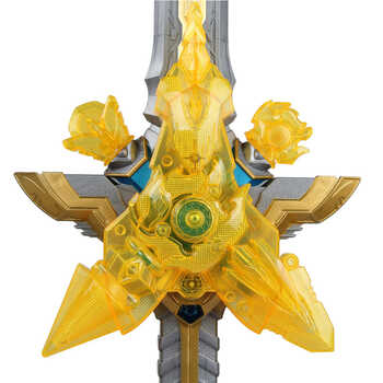 奥迪双钻(auldey)铠甲勇士大电影雅塔莱斯声光玩具 电光雷霆剑 566014