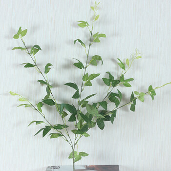 森之悦曼乐 婚庆背景花墙叶子 仿真花路引花 仿真植物辅材 绿植绿叶