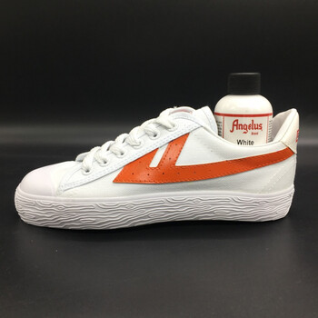 系】回力手绘鞋涂鸦diy私人定制情侣鸳鸯学生帆布鞋 橘色标(后跟白标)