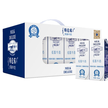 
                                        
                                                                                蒙牛 特仑苏低脂牛奶 送礼推荐 250ml*12 礼盒装                